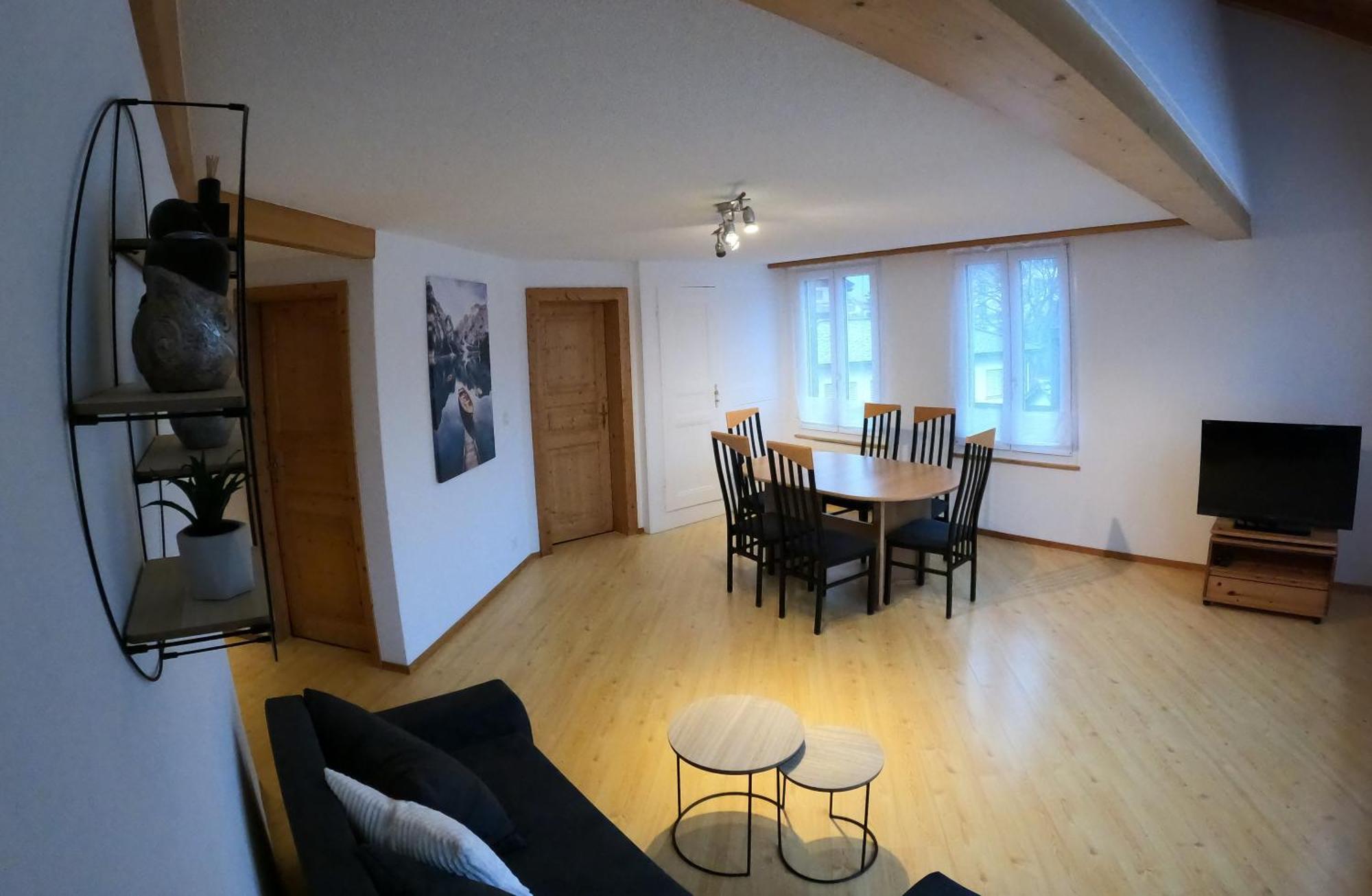Fine&Pine Center Apartment Matten bei Interlaken Dış mekan fotoğraf